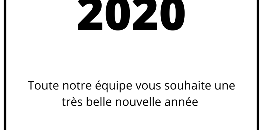 BONNE ANNÉE !